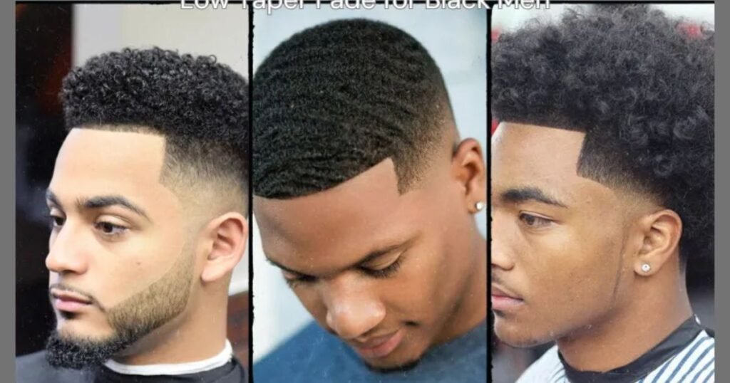 taper fade black men