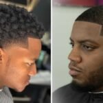 taper fade black men
