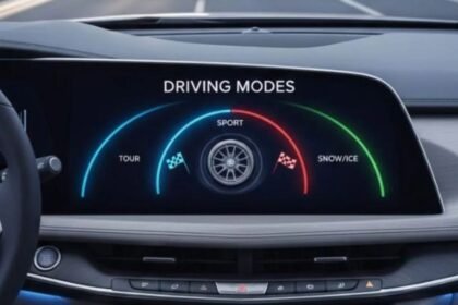do the driving modes in cadillac lyriq offer different ranges or battery usages?