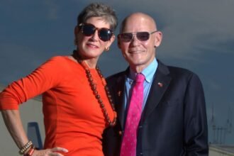 james carville wife health