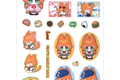 custom 3d puffy stickers